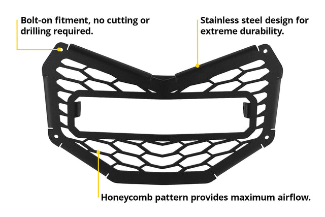 Can Am 2017 Maverick X3 SS10 Grille Bracket Kit for 2017-2025 Can-Am Maverick X3