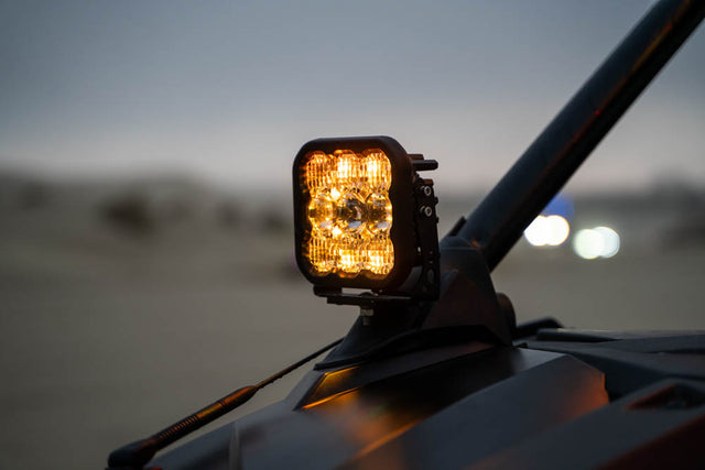 Polaris RZR A-Pillar LED Pod Bracket Kit for 2020-2023 Polaris RZR Pro