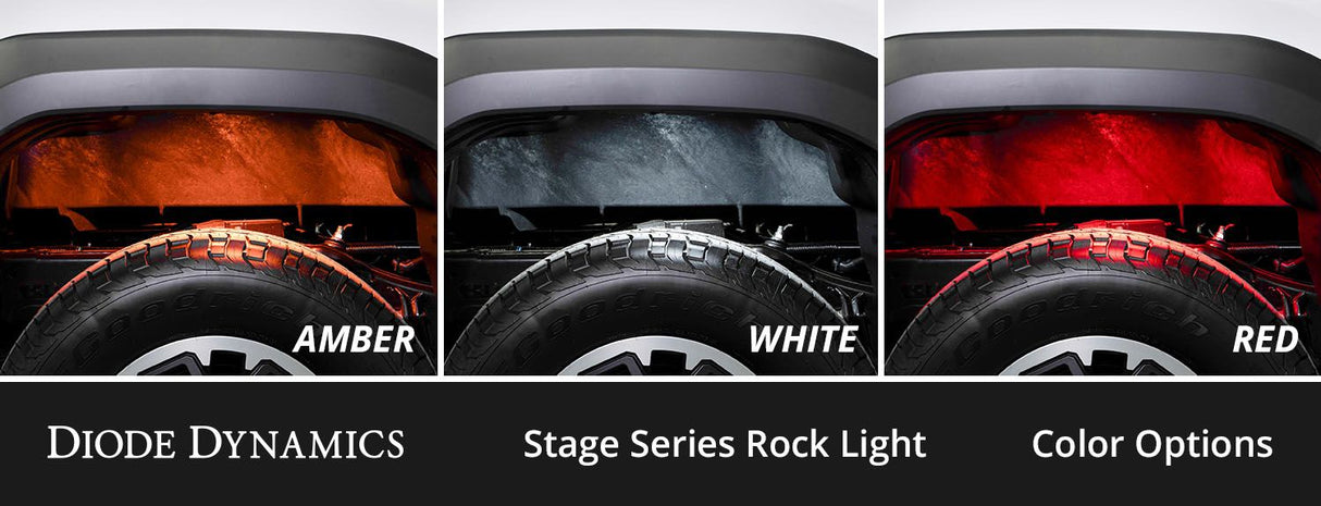 Stage Series Single-Color LED Rock Light (one)