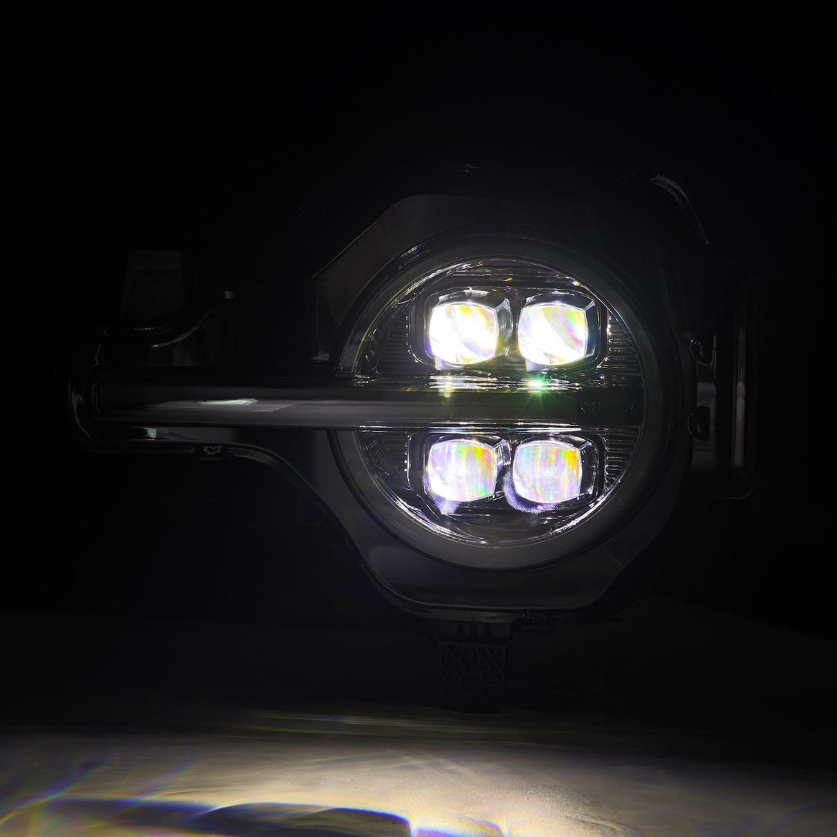 21-25 Ford Bronco /22-25 Ford Bronco Raptor NOVA-Series LED Projector Headlights Alpha-black