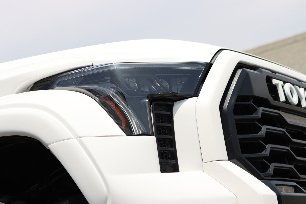 Phares projecteurs à LED noirs pour Toyota Tundra/Sequoia série LUXX 2022-2025