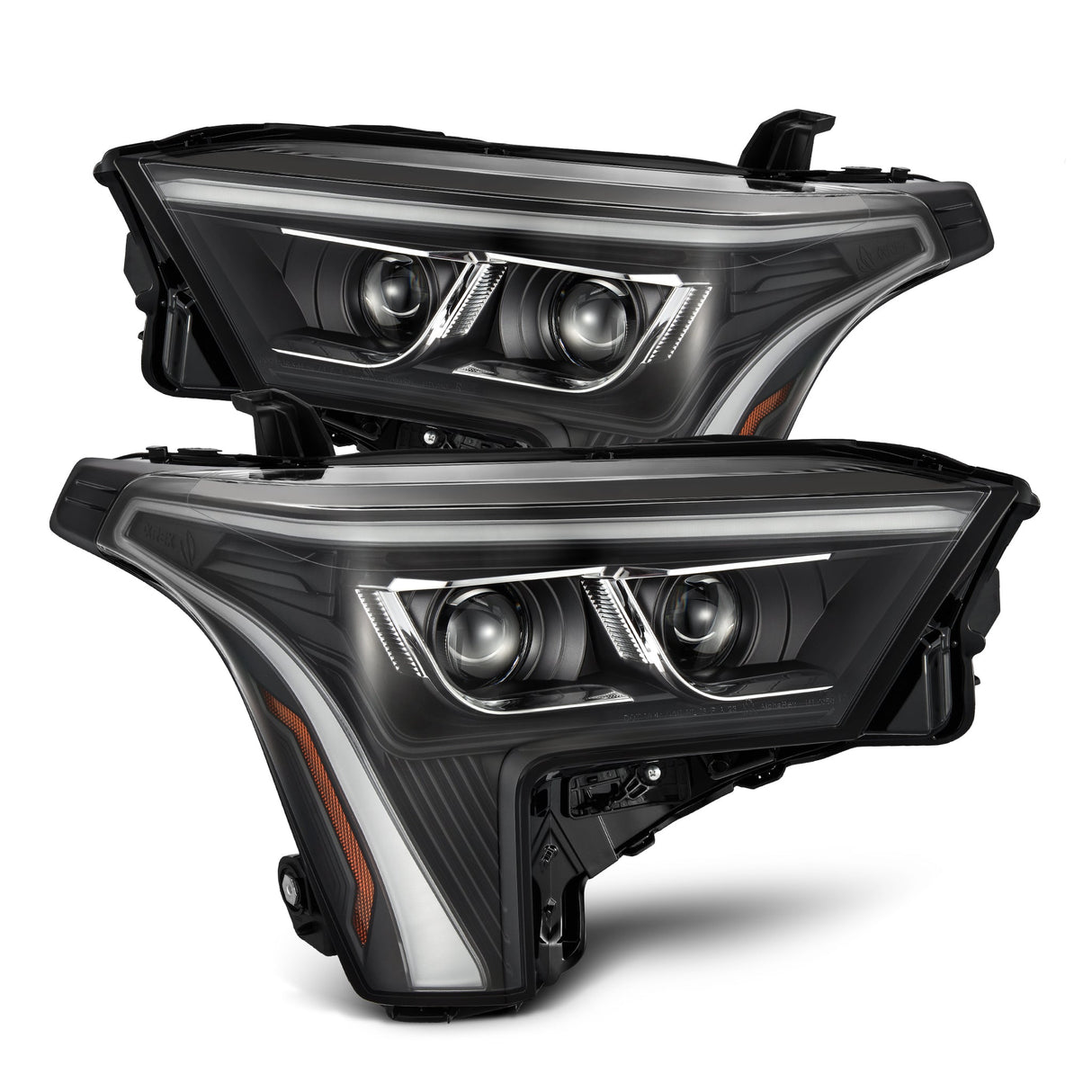 Phares projecteurs à LED noirs pour Toyota Tundra/Sequoia série LUXX 2022-2025