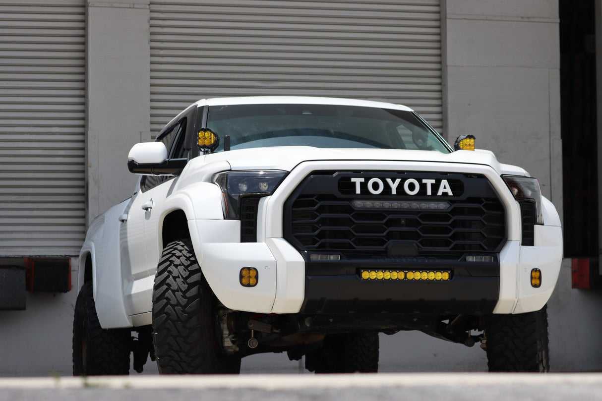 Phares projecteurs à LED noirs pour Toyota Tundra/Sequoia série LUXX 2022-2025