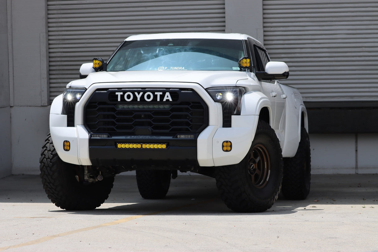 Phares projecteurs à LED noirs pour Toyota Tundra/Sequoia série LUXX 2022-2025