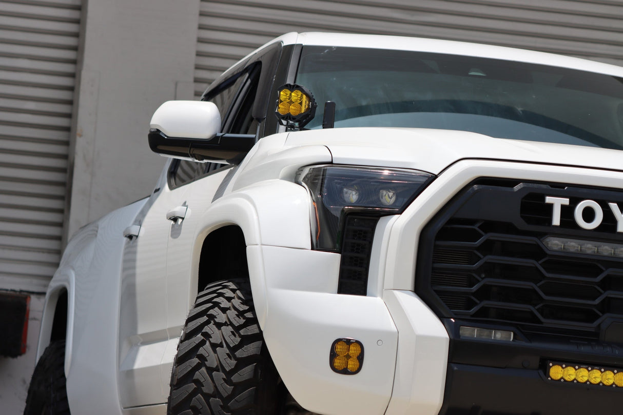 Phares projecteurs à LED noirs pour Toyota Tundra/Sequoia série LUXX 2022-2025