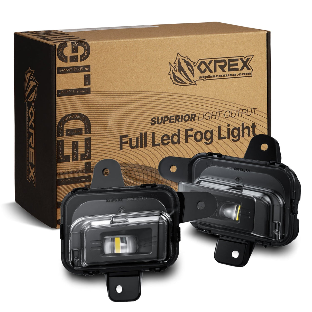 22-25 GMC Serria 1500 DoubleTap Dual Color LED Projector Fog Lights