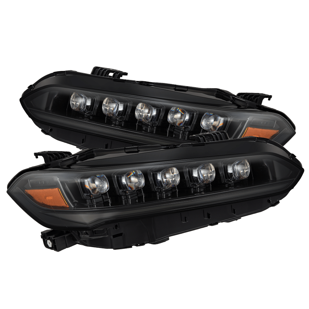 22-25 Honda Civic NOVA-Series LED Projector Headlights Alpha-Black