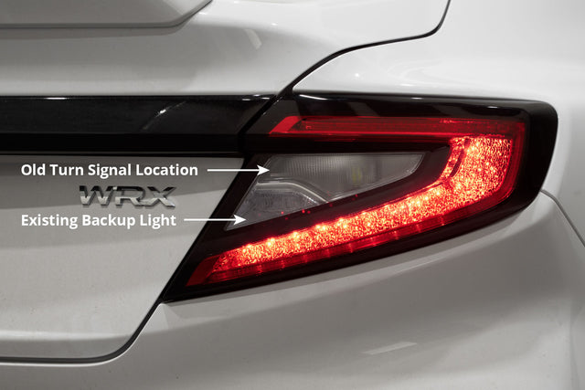 Tail as Turn® Kit w/ Backup for 2022-2025 Subaru WRX Stage 1