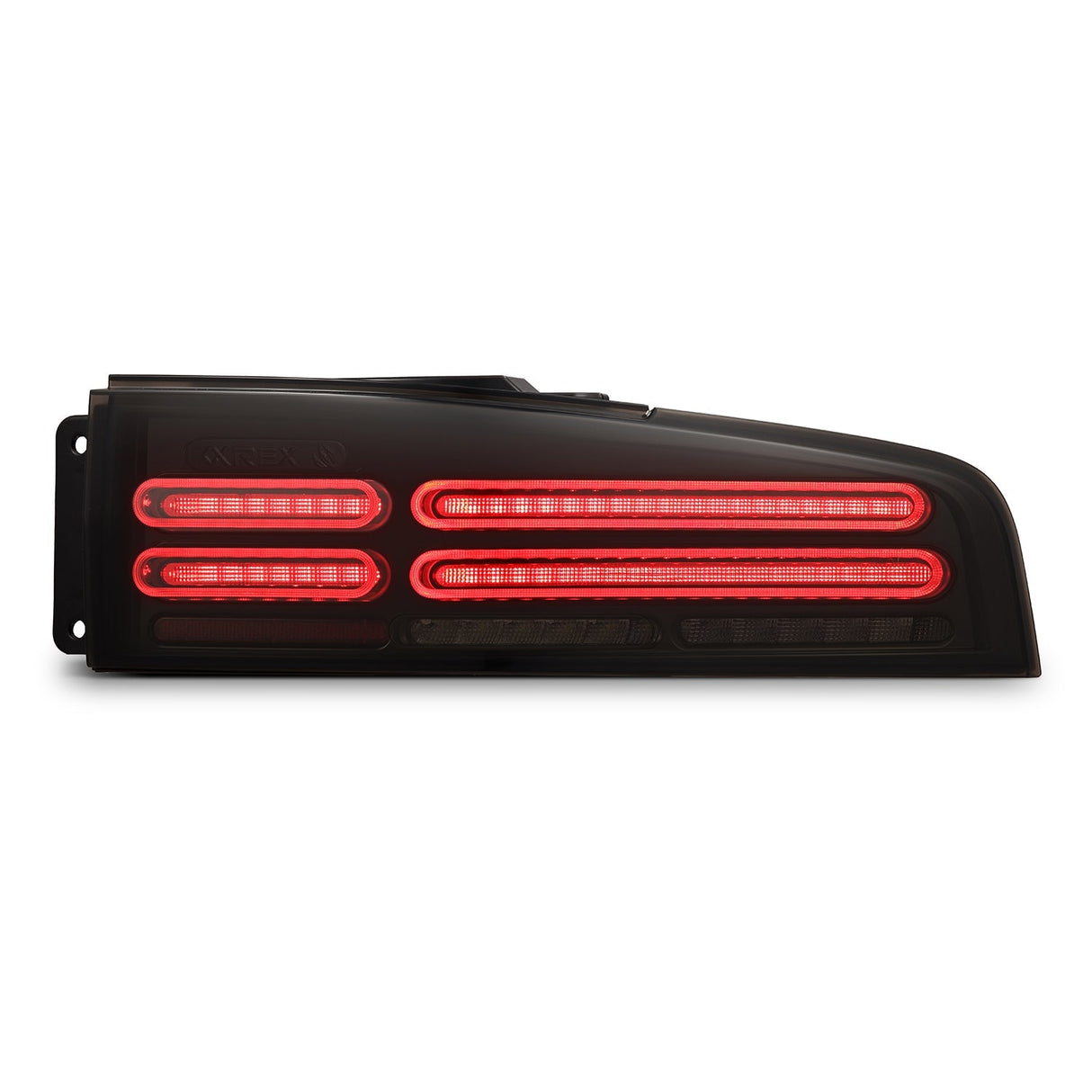 23-25 Nissan Z Quad-Loop Style NOVA-Series Prismatic LED Tail Lights Alpha-Black