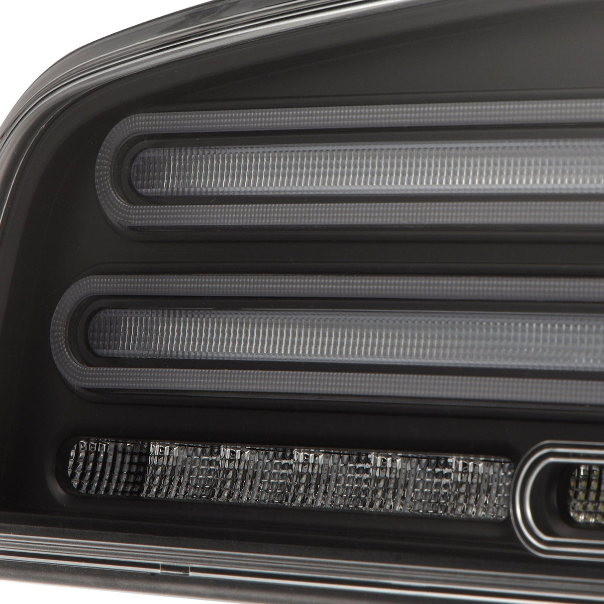 23-25 Nissan Z Quad-Loop Style NOVA-Series Prismatic LED Tail Lights Black