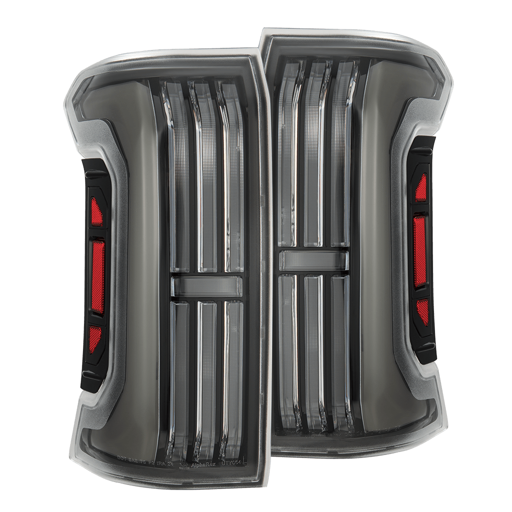 24-25 Toyota Tacoma NOVA-Series Prismatic LED Tail Lights Black
