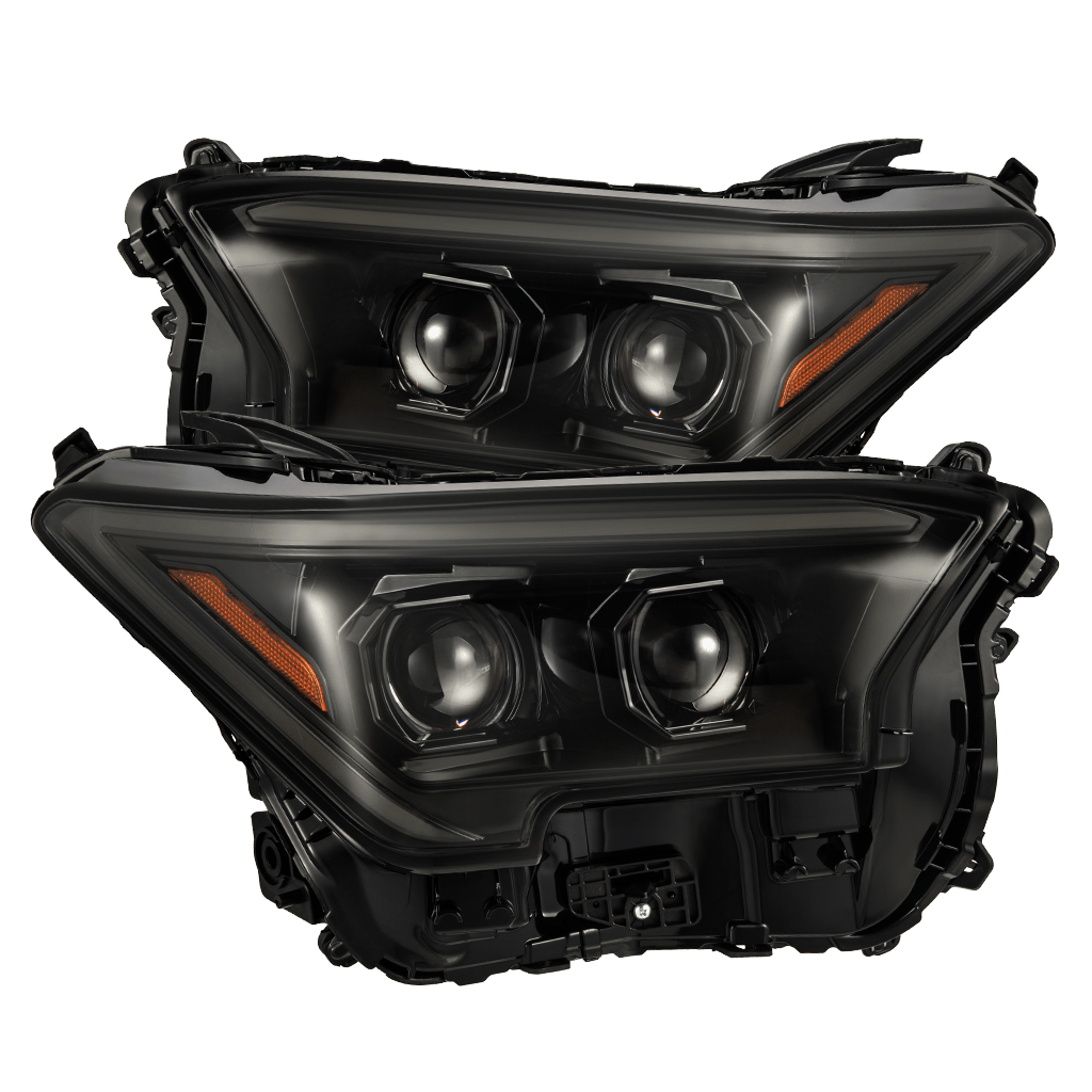 Phares projecteurs à LED Alpha-Black pour Toyota Tacoma série LUXX 2024-2025