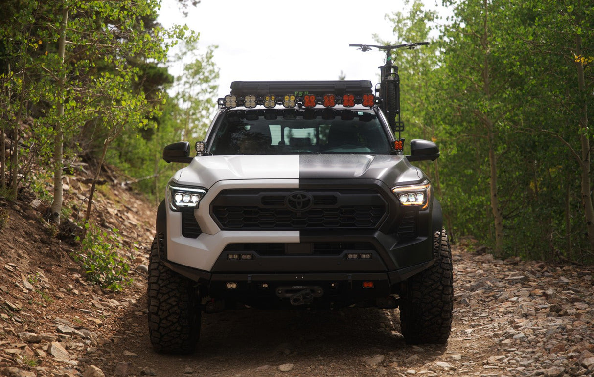 24-25 Toyota Tacoma NOVA-Series LED Projector Headlights Alpha-Black