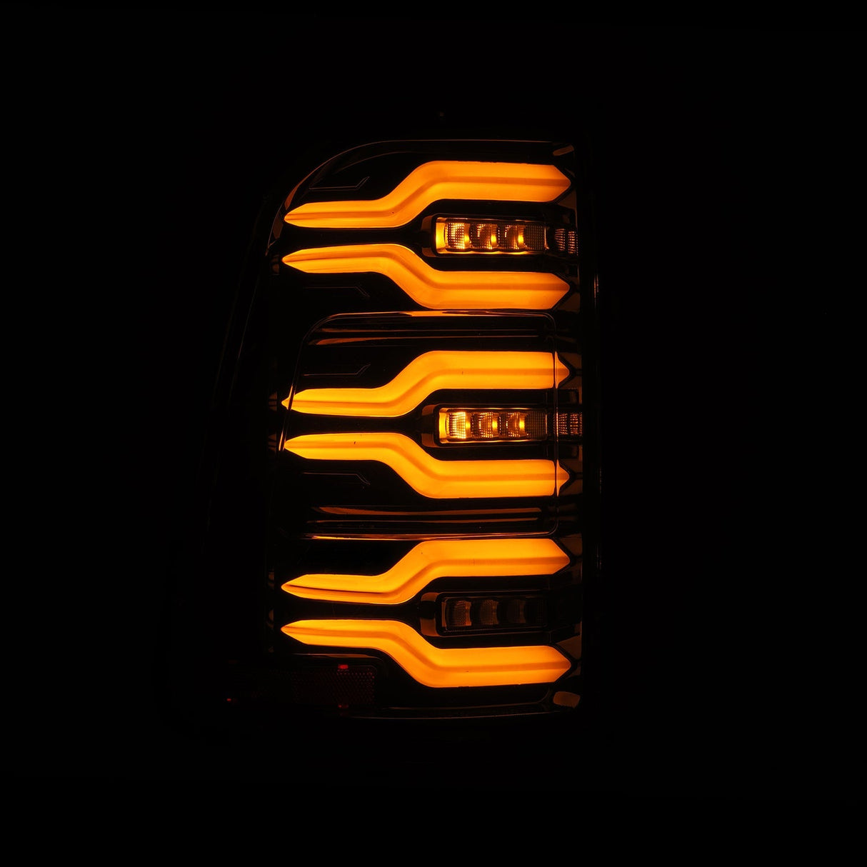 25 Ram 1500 LUXX-Series LED Tail Lights Alpha-Black