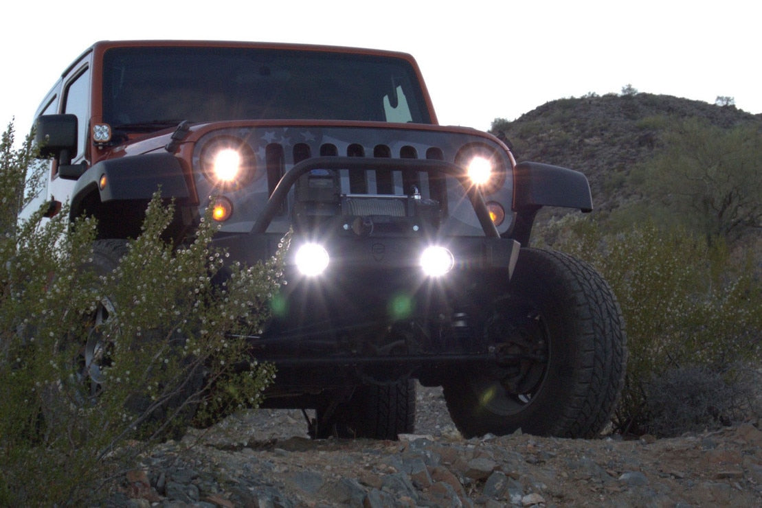 Feux antibrouillard à LED pour Jeep (rond) XB
