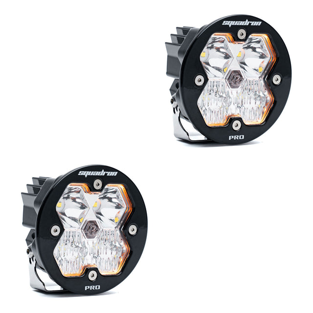 Squadron-R 2.0 Pro Black LED Auxiliary Light Pod Pair - Universal