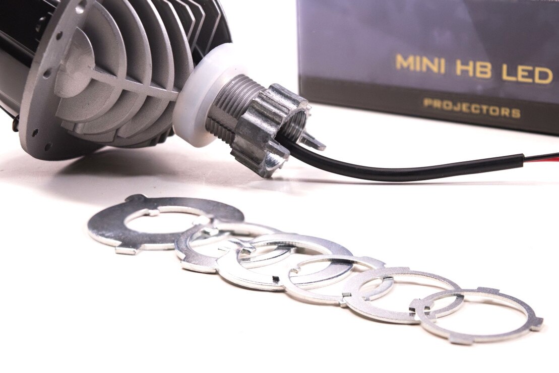 Feux de route : Morimoto Mini Hb LED (simple)