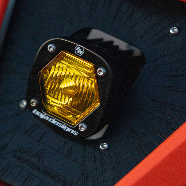 S1 Black LED Auxiliary Light Pod - Universal