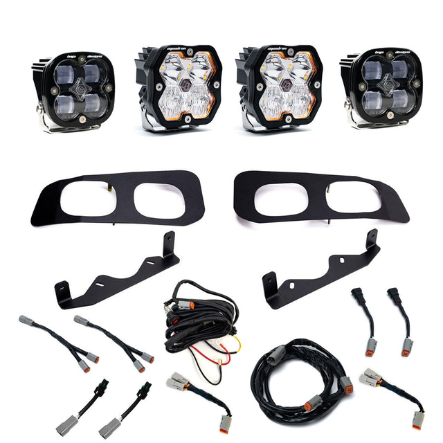 Kit de feux de brouillard doubles Squadron 2.0 Sport/Squadron SAE - Ford F-250/350 Super Duty 2023-2026
