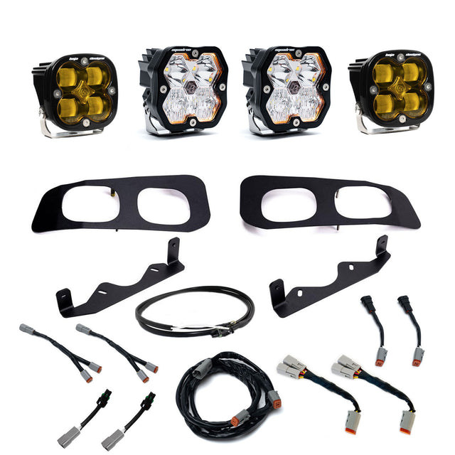 Kit de feux de brouillard doubles Squadron 2.0 Sport/Squadron SAE - Ford F-250/350 Super Duty 2023-2026