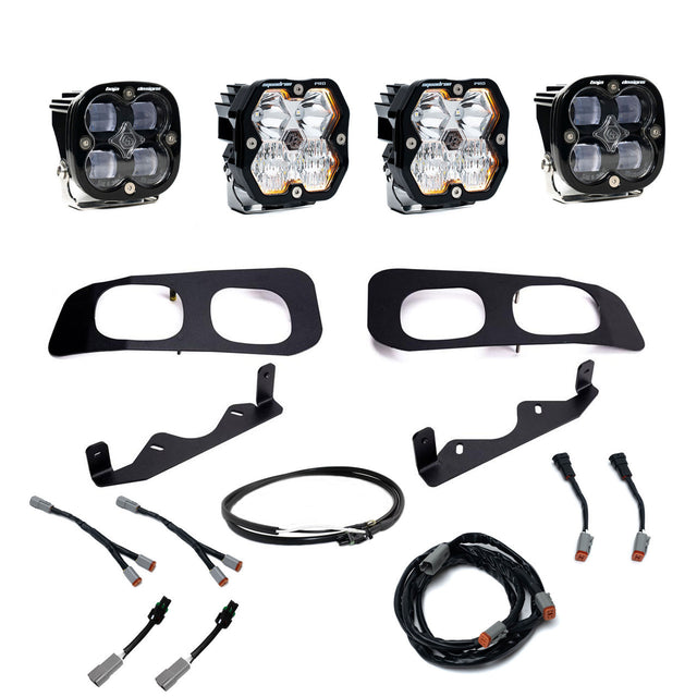 Squadron 2.0 Pro/Squadron SAE Dual Fog Pocket Light Kit - Ford 2023-26 F-250/350 Super Duty