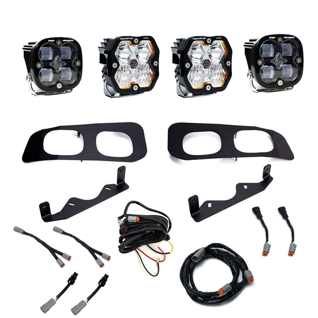Squadron 2.0 Pro/Squadron SAE Dual Fog Pocket Light Kit - Ford 2023-26 F-250/350 Super Duty
