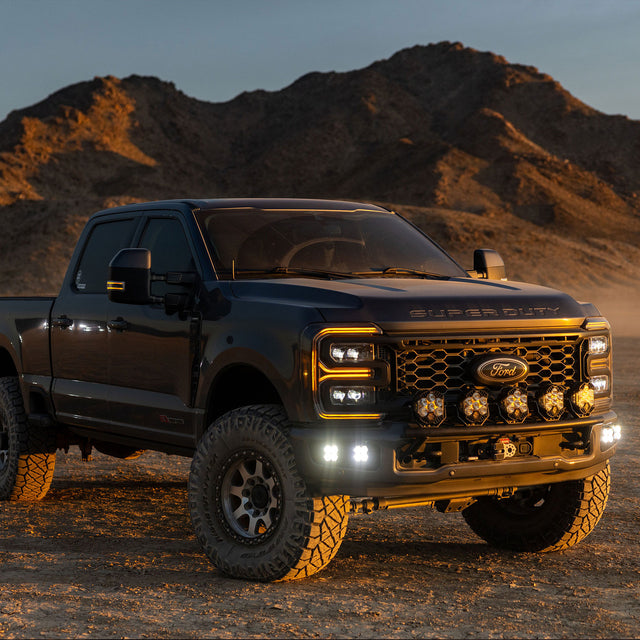 Squadron 2.0 Sport Dual Fog Pocket Light Kit - Ford 2023-26 F-250/350 Super Duty