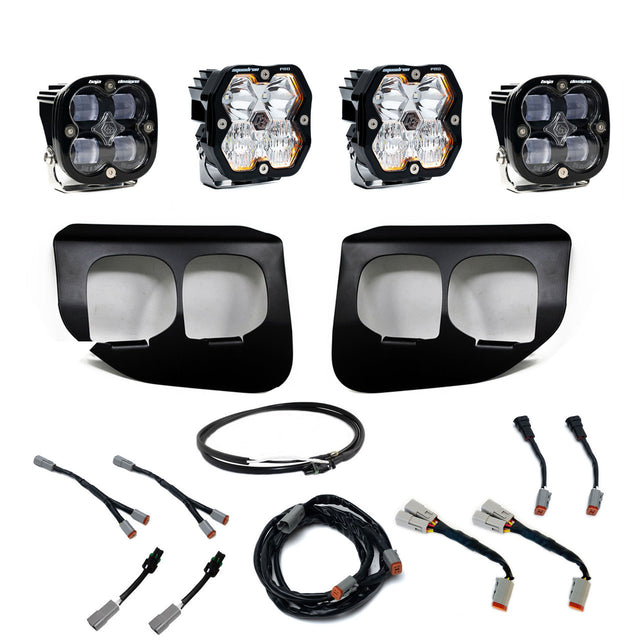 Squadron 2.0 Pro/Squadron SAE Dual Fog Pocket Light Kit - Ford 2020-22 F-250/350 Super Duty