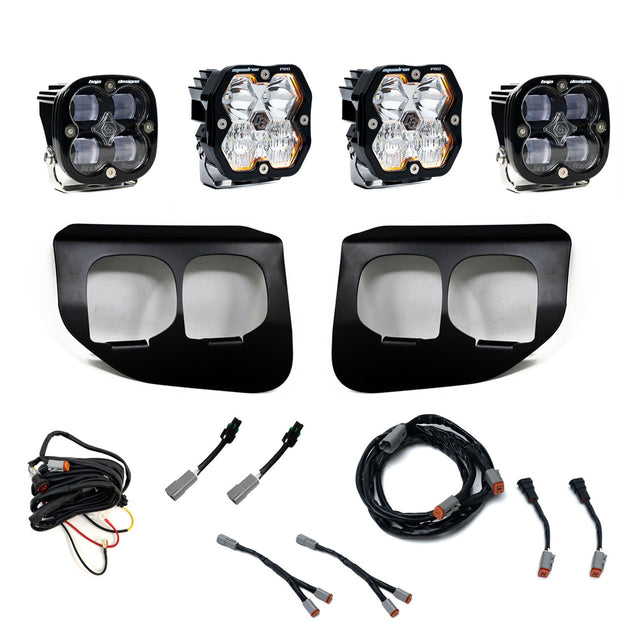 Squadron 2.0 Pro/Squadron SAE Dual Fog Pocket Light Kit - Ford 2020-22 F-250/350 Super Duty