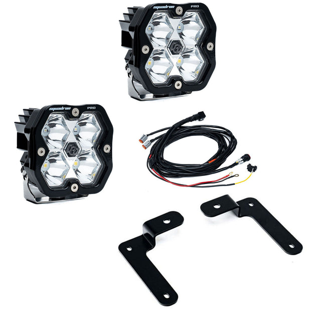 Squadron 2.0 Pro A-Pillar Light Kit - Jeep 2018-26 Wrangler JL; 2020-26 Gladiator JT