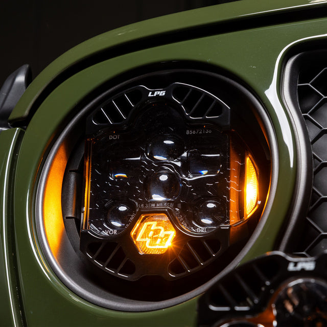 DOT LP6 LED Headlight Kit - Jeep 2018-2026 Wrangler JL; 2020-2026 Gladiator JT