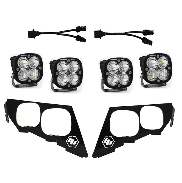 Textron/Arctic Cat Squadron Sport Headlight Kit - Arctic Cat 2020-21 Wildcat XX; Textron 2018-19 Wildcat XX