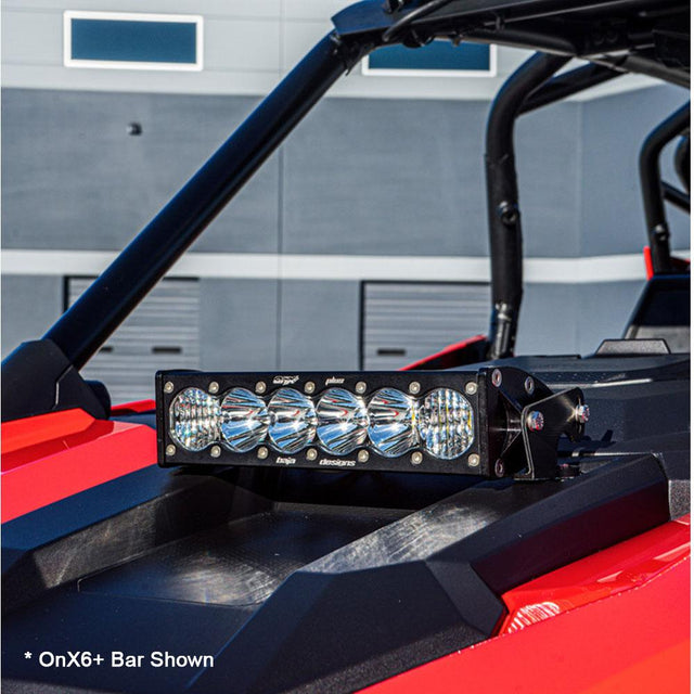Polaris S8 10 Inch Hood Mount Light Bar Kit - Polaris 2020-2026 RZR Pro XP; 2024 RZR Turbo R