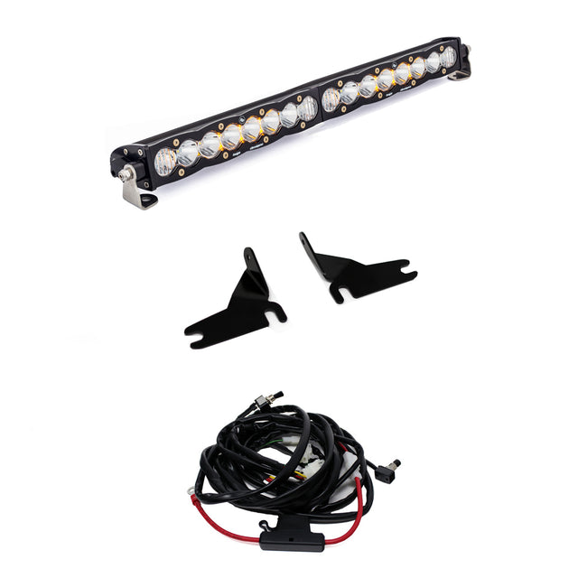 Chevy S8 20 Inch Grille Light Bar Kit - Chevy 2019-21 Silverado 1500