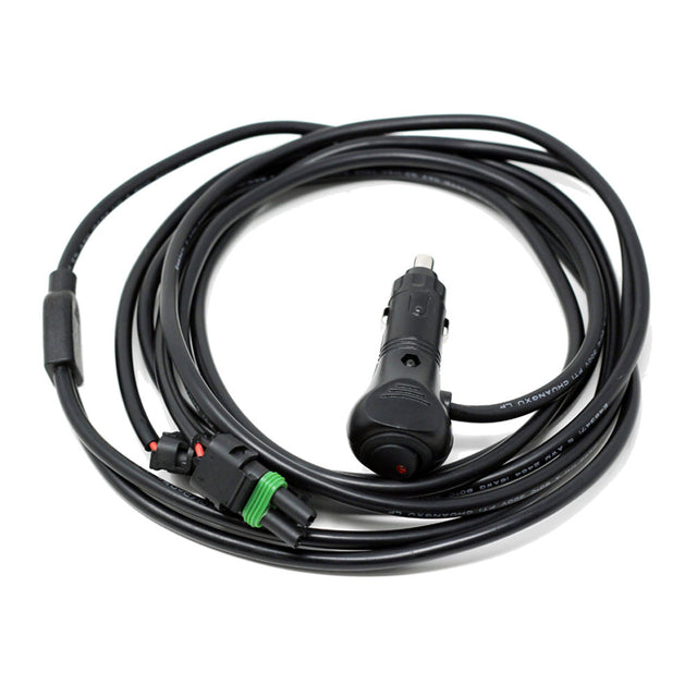 10 ft. Wire Harness w/12v Cigarette Plug-1-light Max 85 watts - Universal