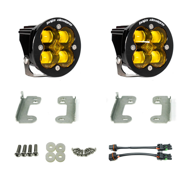 Jeep JL/JT Squadron-R SAE Fog Pocket Light Kit - Jeep 2020-2026 Gladiator; 2018-2026 Wrangler JL