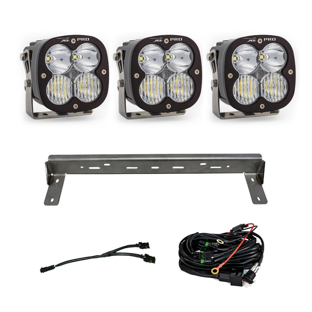 Chevy XL Pro Kit de pare-chocs conduite/spot/larges virages – Chevy 2015-2019 Silverado 2500/3500 HD Baja Designs