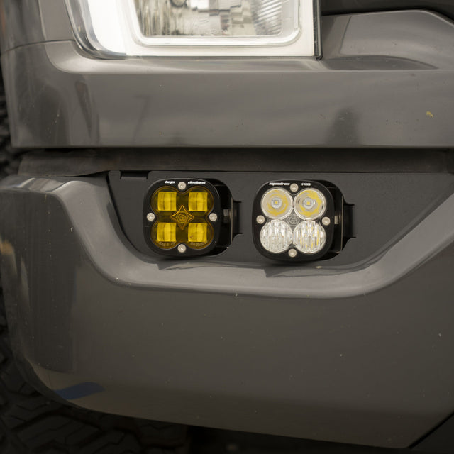 Ford Squadron SAE/Pro Fog Pocket Light Kit - Ford 2021-23 F-150