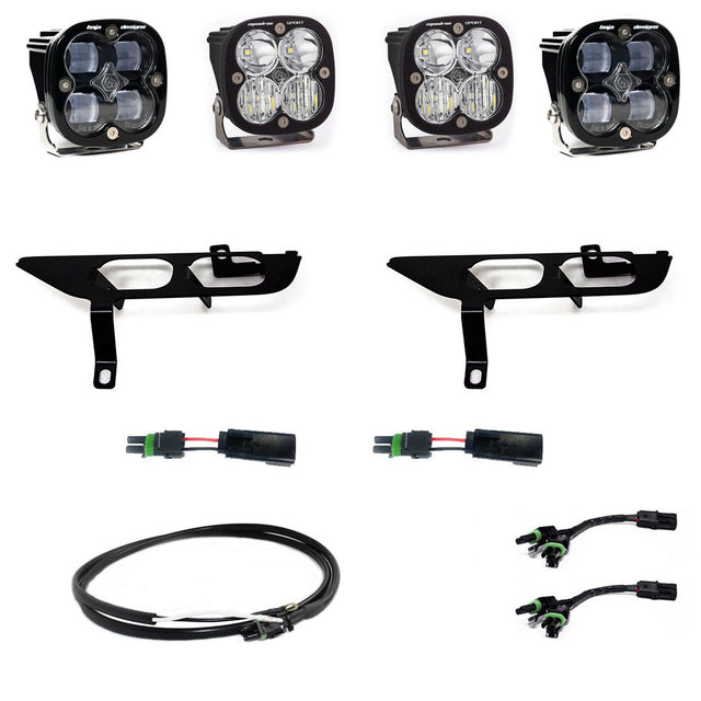 Ford Squadron SAE/Sport Fog Pocket Light Kit - Ford 2021-23 F-150