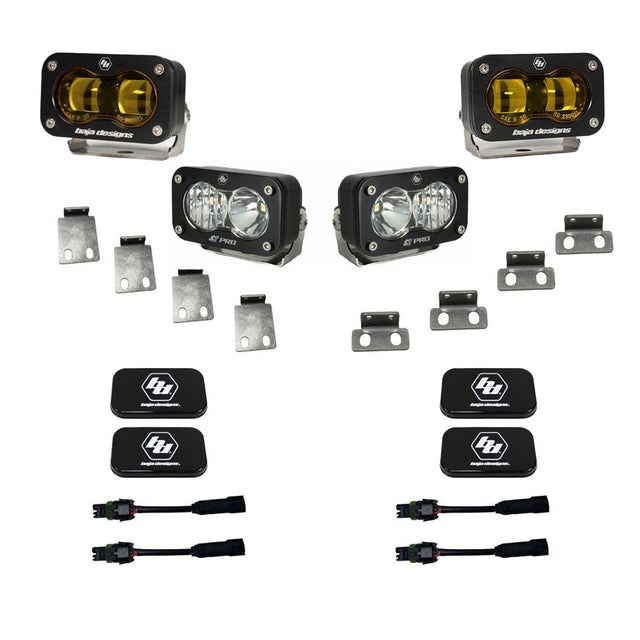 S2 SAE/S2 Pro Fog Pocket Kit - Ford 2021-2026 F-150 Raptor; 2023-2026 Bronco Raptor, 2024-2026 F-150 Raptor 37/R