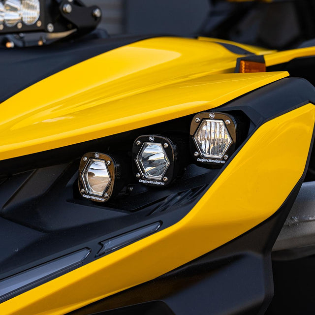 Can-Am Maverick R Triple S1 Headlight Kit - Can-Am Maverick R 2024-2026