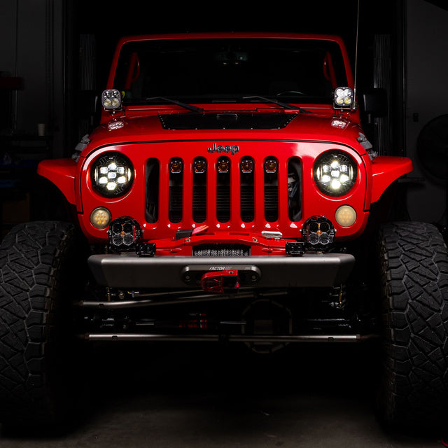 Kit de phares LED DOT LP6 - Jeep Wrangler JK 2007-2018