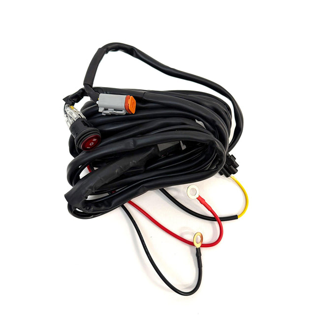 Faisceau de câblage universel On/Off Deutsch 4 broches pour projecteur Squadron 2.0 (150 W max.) avec rétroéclairage