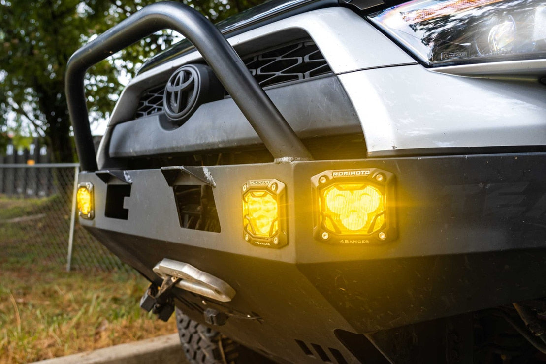 Flush Mounting Kit: Morimoto 4Banger Pods