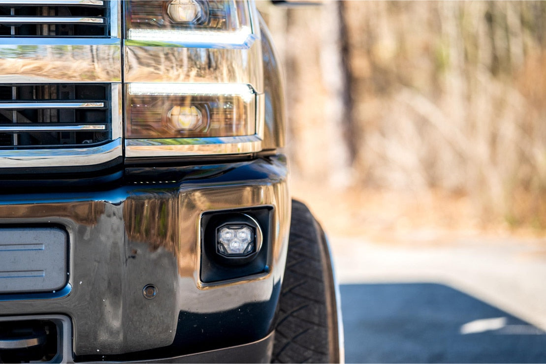 Feux antibrouillard à LED 4Banger : Chevrolet Silverado (14-15)