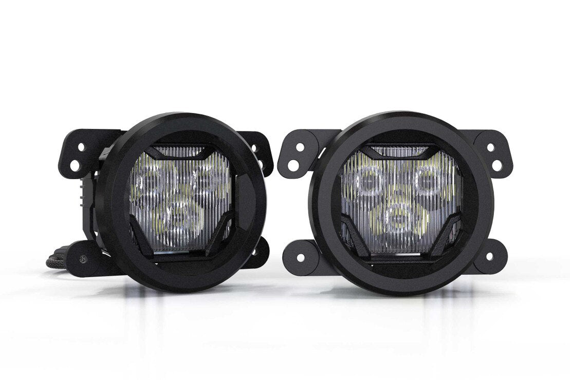 4Banger Led Fog Lights: Jeep Wrangler Jk