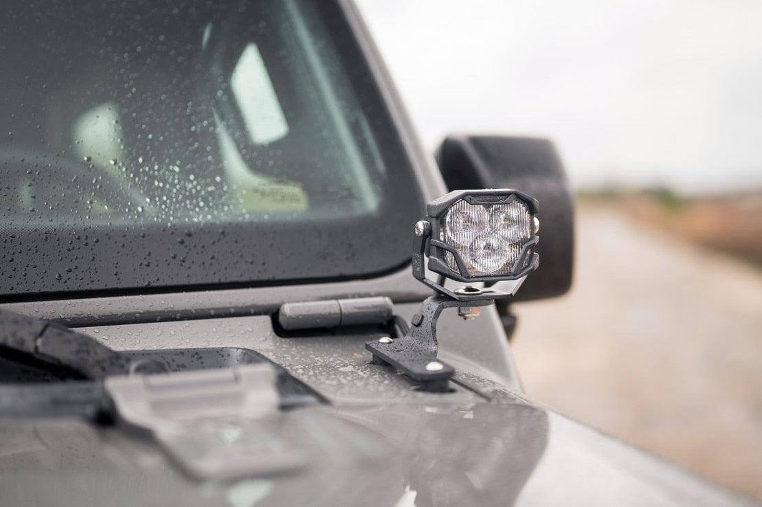 4Banger Led Ditch Light System: Wrangler JL (2018+)