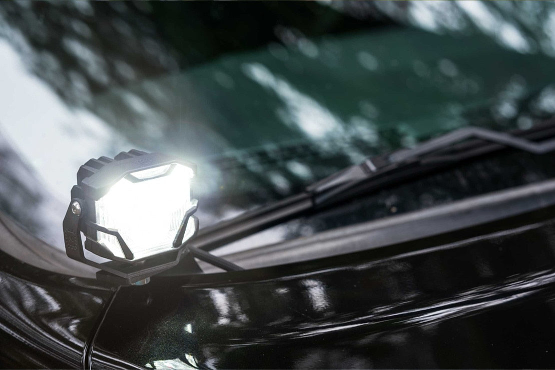 4Banger Led Ditch Light System: Chevrolet Silverado 1500 (07-13)