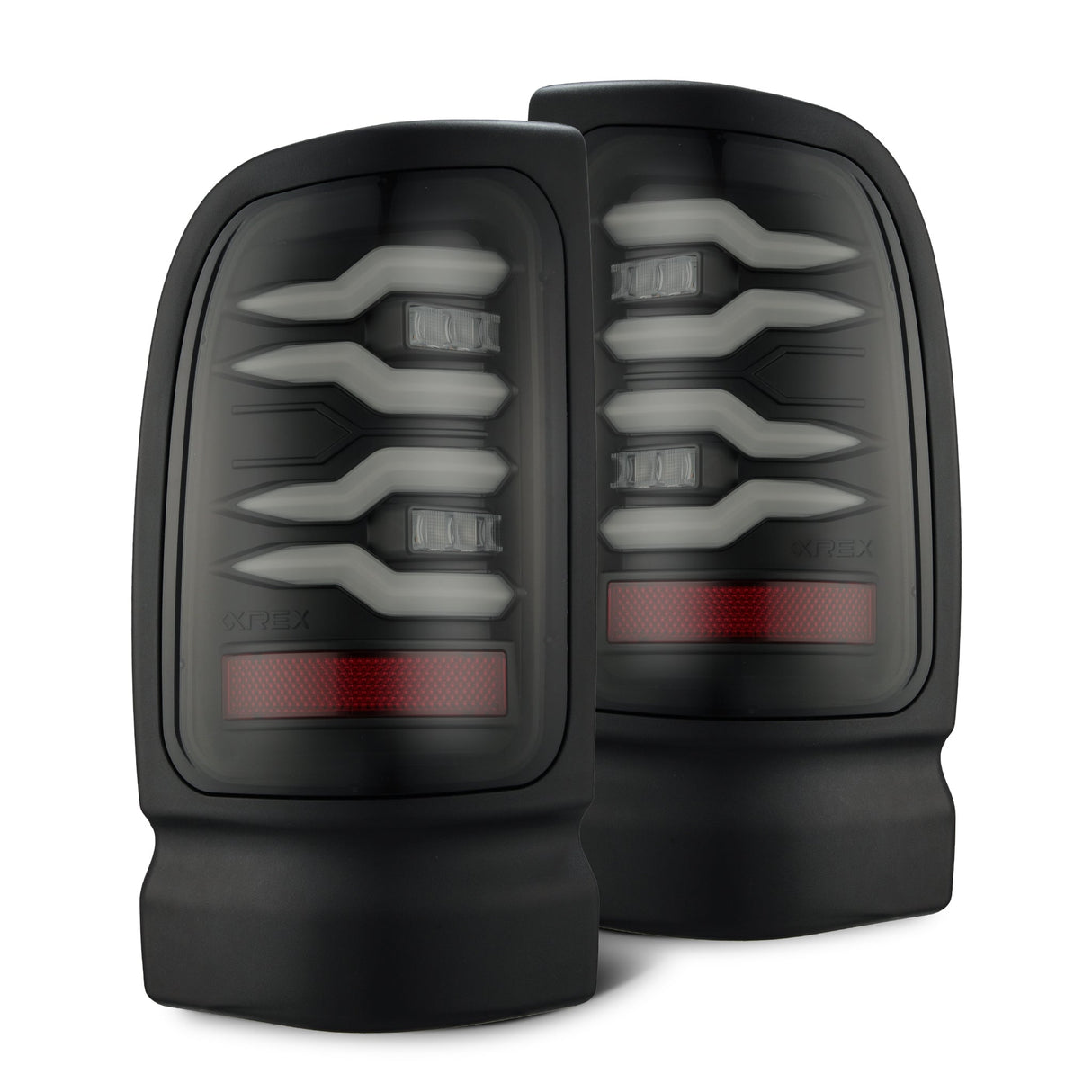 Feux arrière à DEL noirs pour Dodge Ram 1500/Ram 2500/3500 LUXX-Series (94-01)