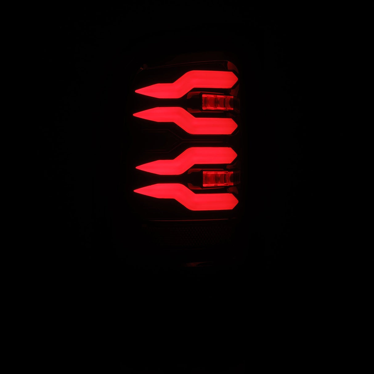 94-01 Dodge Ram 1500/94-02 Ram 2500/3500 LUXX-Series LED Tail Lights Black Red